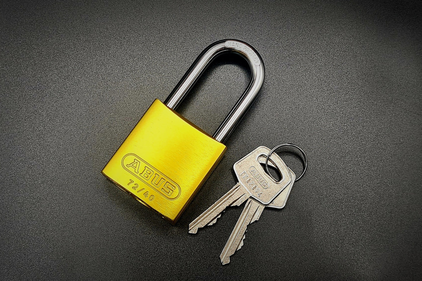 Padlock - Abus 72/40 HB40 - Yellow