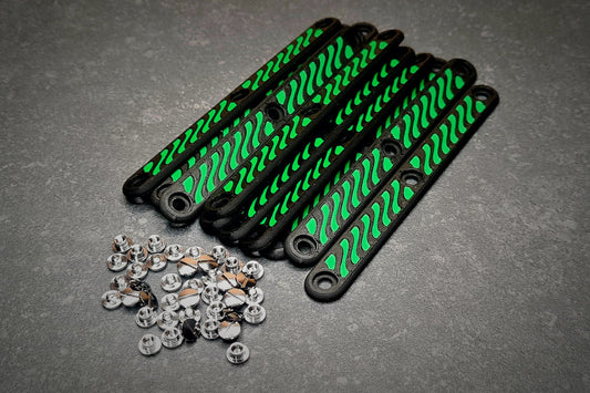 Handle Set PLA - Green/Black - 6-Pack