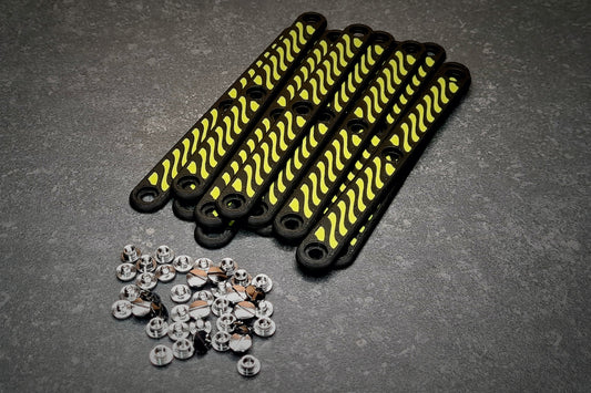 Handle Set PLA - Yellow/Black - 6-Pack