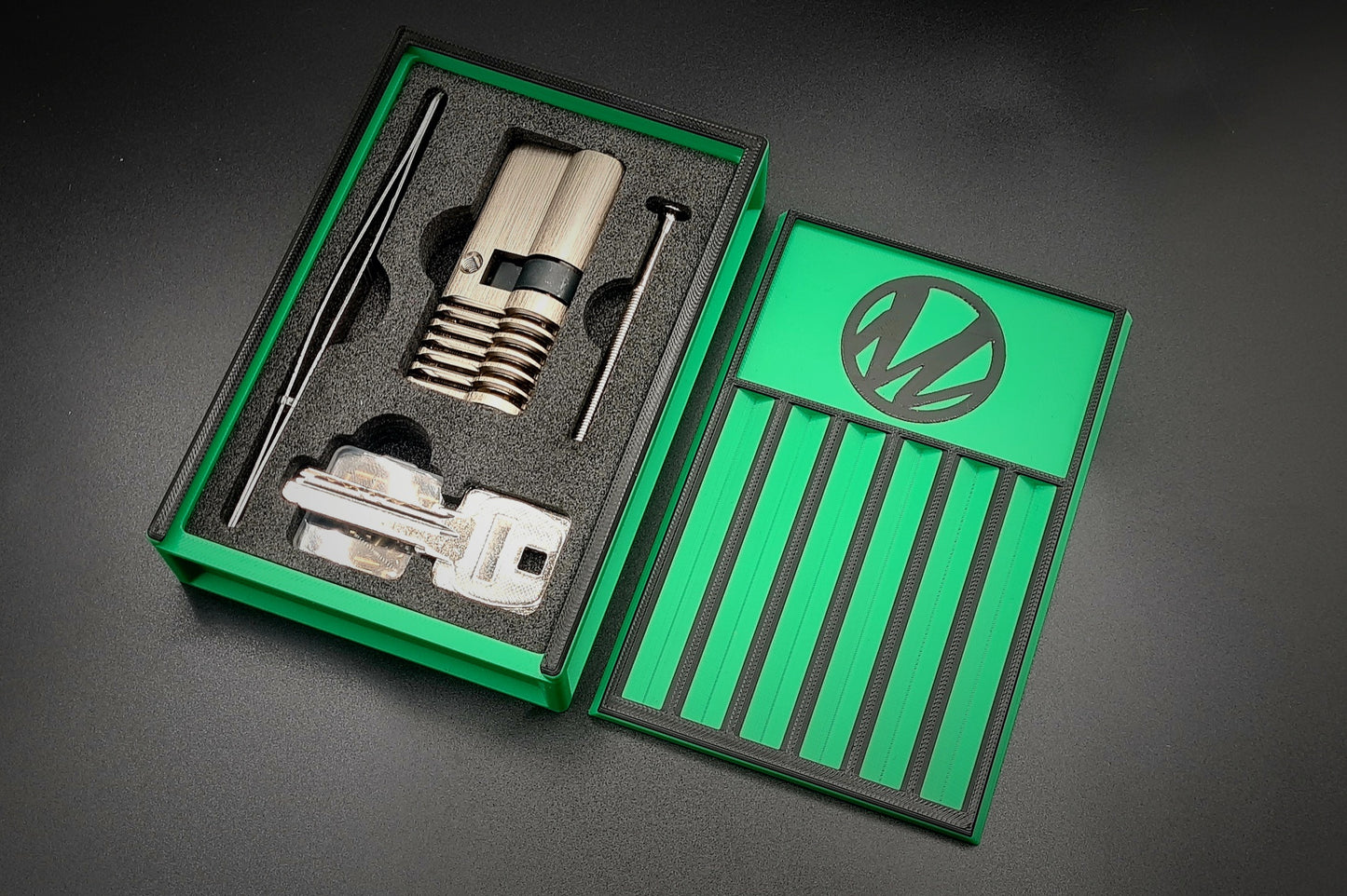 Lockpicking Übungsschloss - Europrofil/Bohrmulde