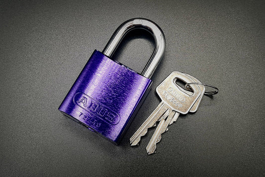 Padlock - Abus 72/40 - Purple